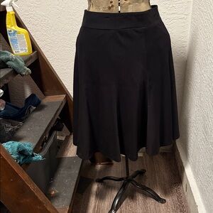 Rafaella Classic Black A-Line Skirt